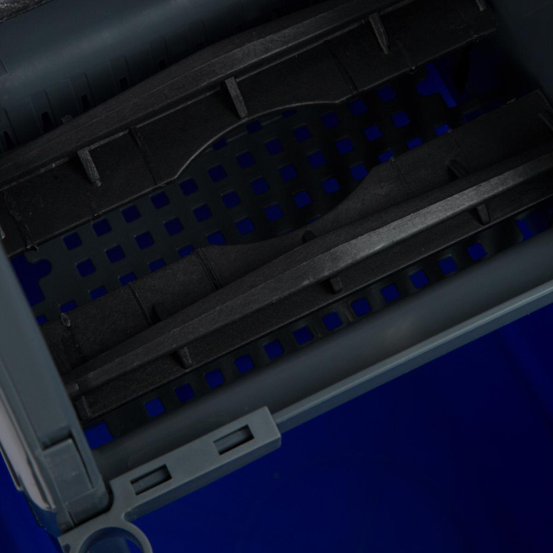 Тележка уборочная с отжимным прессом Luscan Prof 2х26л 86x41x90см