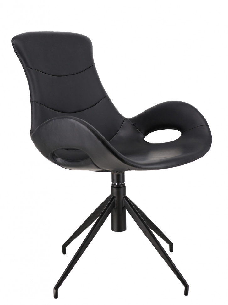 Обеденное кресло Everprof Freedom (Фридом) Экокожа Черный