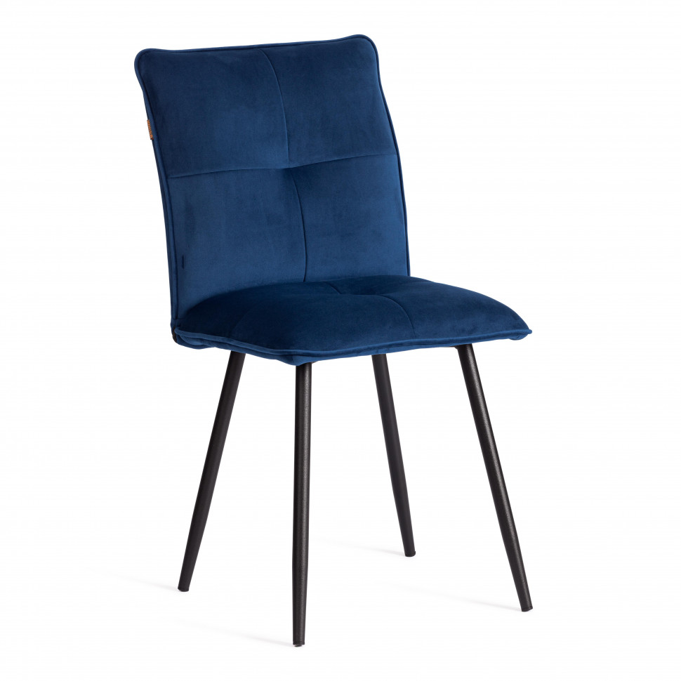 Стул обеденный Sweet LT, велюр, Blue (синий), 41х55х88 см
