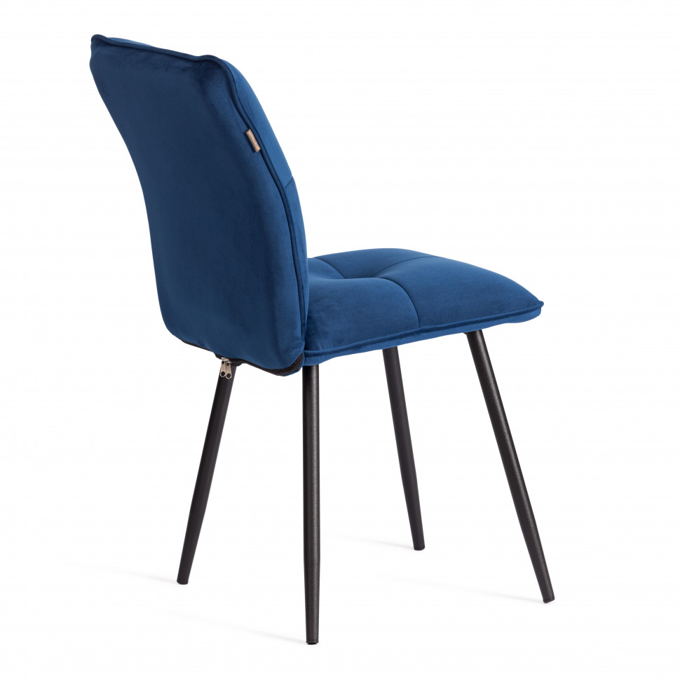 Стул обеденный Sweet LT, велюр, Blue (синий), 41х55х88 см
