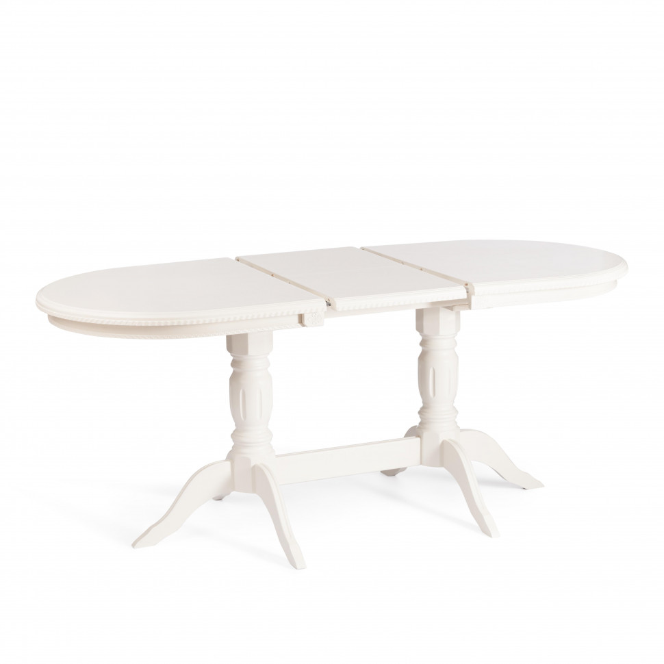 Стол COPPOLA бук, мдф, 140+40x80x77см, Ivory white