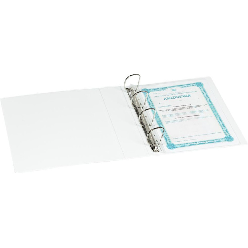 Папка Панорама на 4-х кольцах Attache 75мм Россия