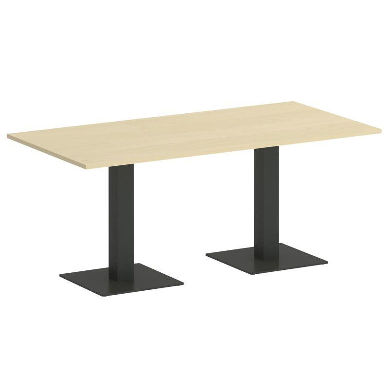 Riva Стол прямоугольный А.СПРГ-4 Клен/Металл Антрацит 1800*900*750