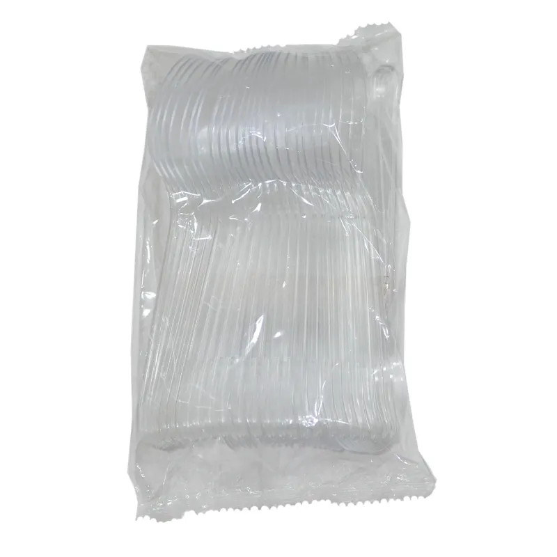 Ложка одноразовая столовая Комус, ПС, прозрачная, 18 см, 2000шт/кор