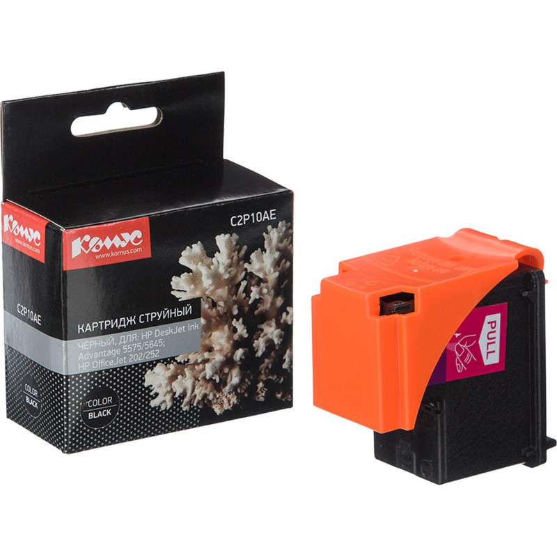 Картридж струйный Комус 651 C2P10AE чер. для DJ 5575/5645 Картридж струйный Комус 651 C2P10AE чер. для DJ 5575/5645