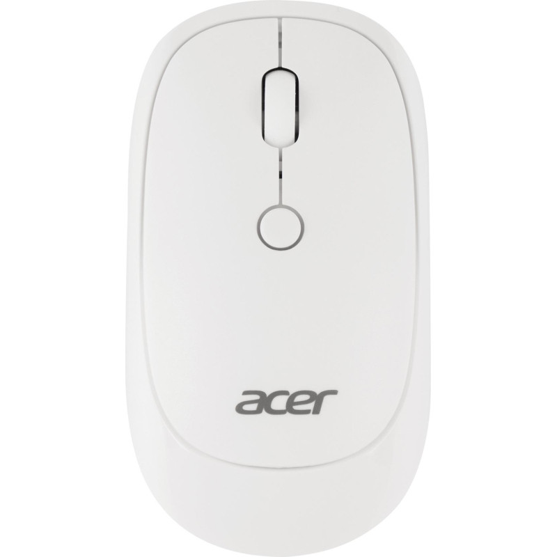 Мышь компьютерная Acer OMR138 белый (1600dpi) WLS USB (4кн) (ZL.MCEEE.01L)