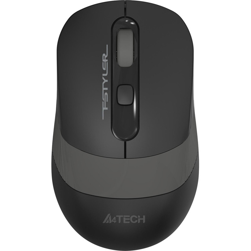 Мышь компьютерная A4Tech Fstyler(FG10S GREY)черн/сер/2000dpi/беспроводн/4кн