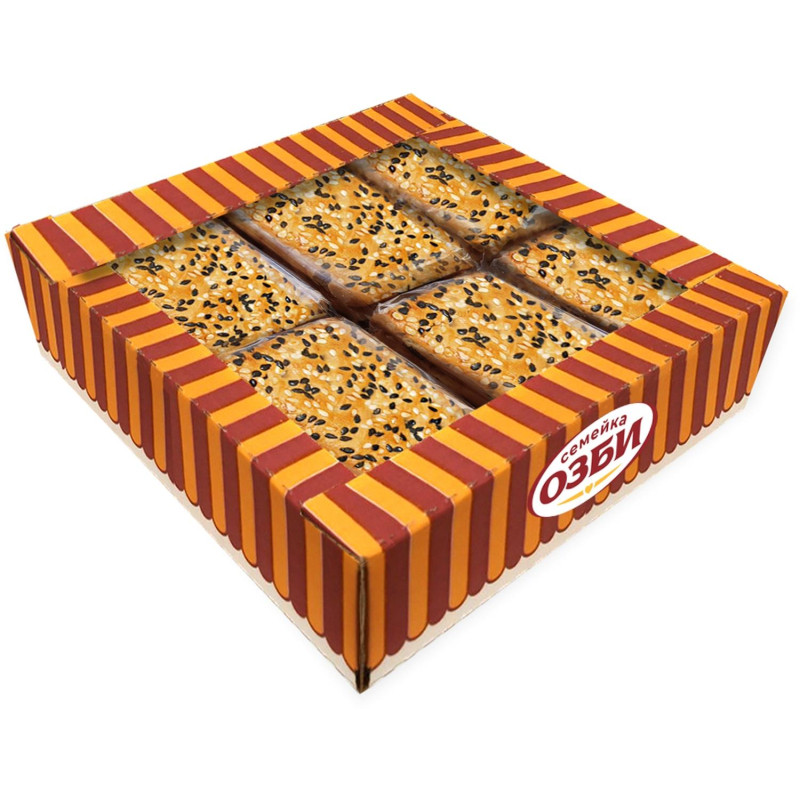 Печенье  Семейка ОЗБИ с кунжутом 340г
