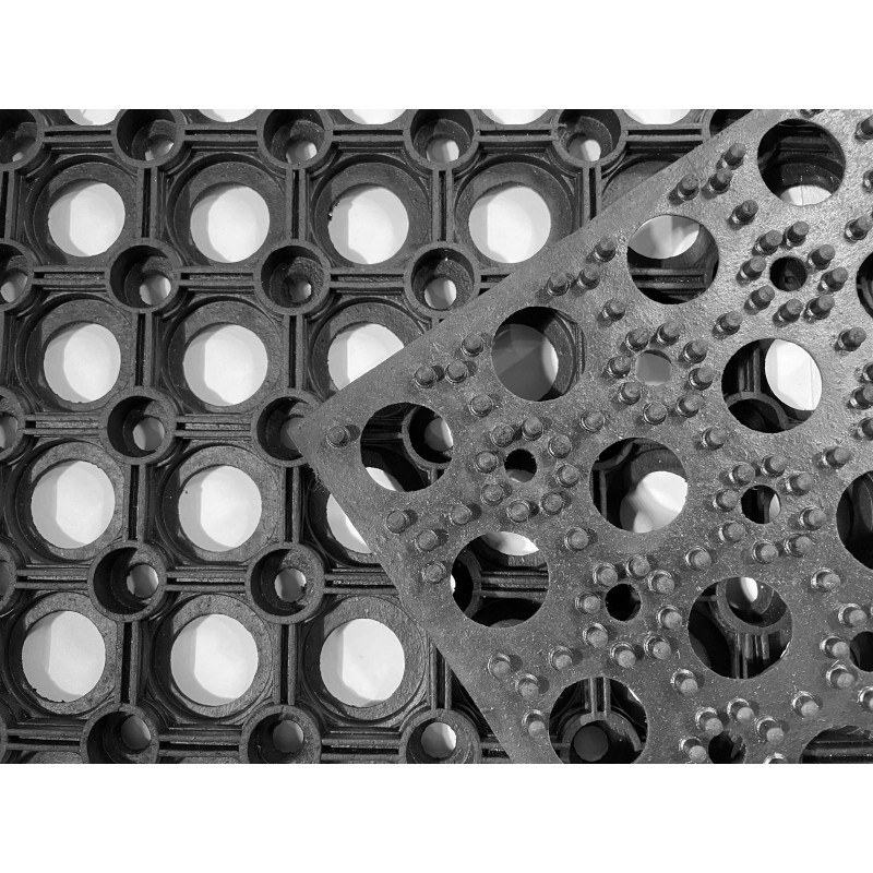 Коврик входной RH 400x600х12 мм (резина)