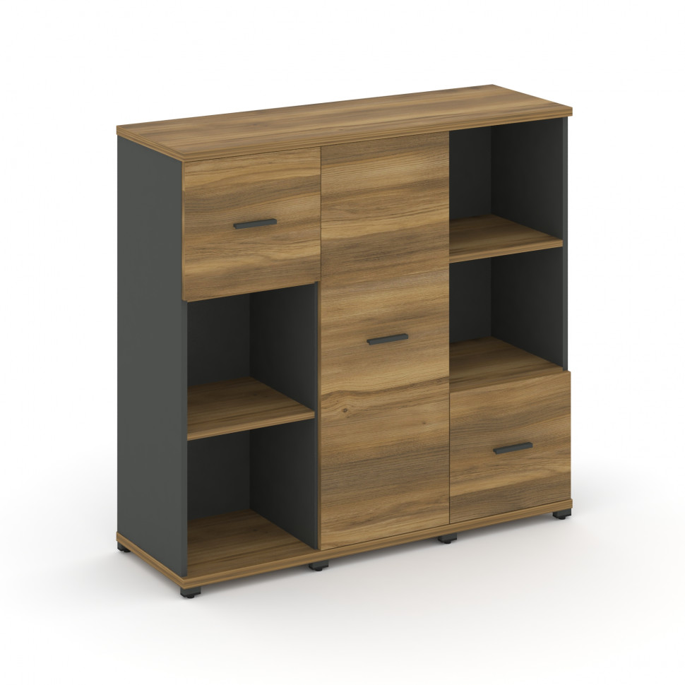 Concept Набор №331.U CN.STUN-331 A Сандал Янтарный/Антрацит/Металл Антрацит 1252*420*1186