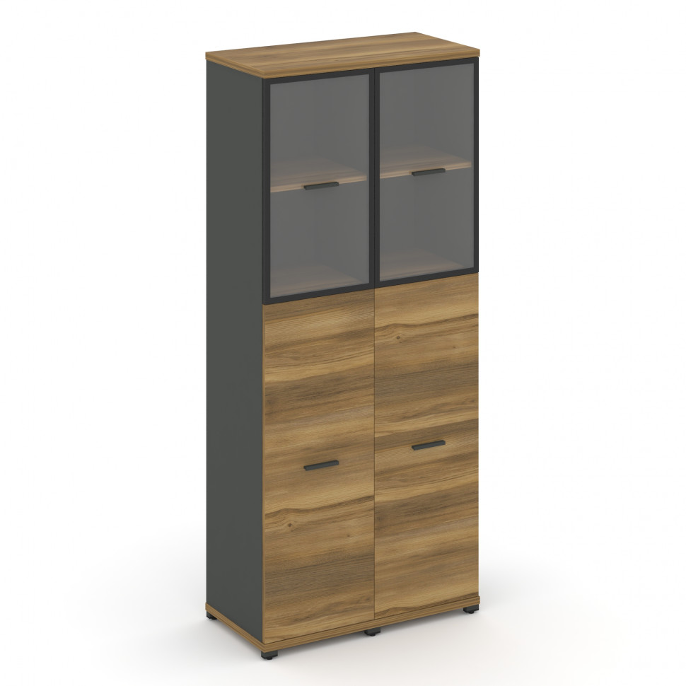 Concept Шкаф 2 узкие секции, 5 ниш CN.STU-525 RPB A Сандал Янтарный/Антрацит/Металл Антрацит/Прозрач Concept Шкаф 2 узкие секции, 5 ниш CN.STU-525 RPB A Сандал Янтарный/Антрацит/Металл Антрацит/Прозрач