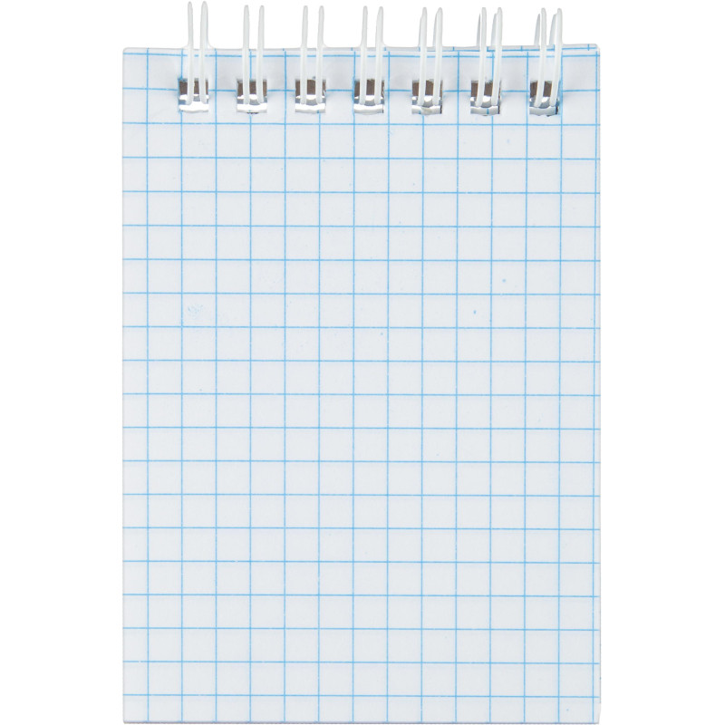 Блокнот на спирали А7 60л. ATTACHE, бордо, блок 60г, обложка 215г