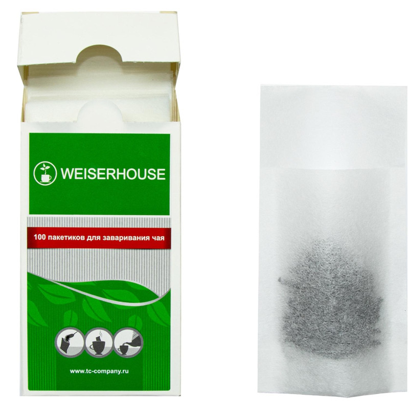 Фильтр-пакеты для заваривания чая, 100шт
