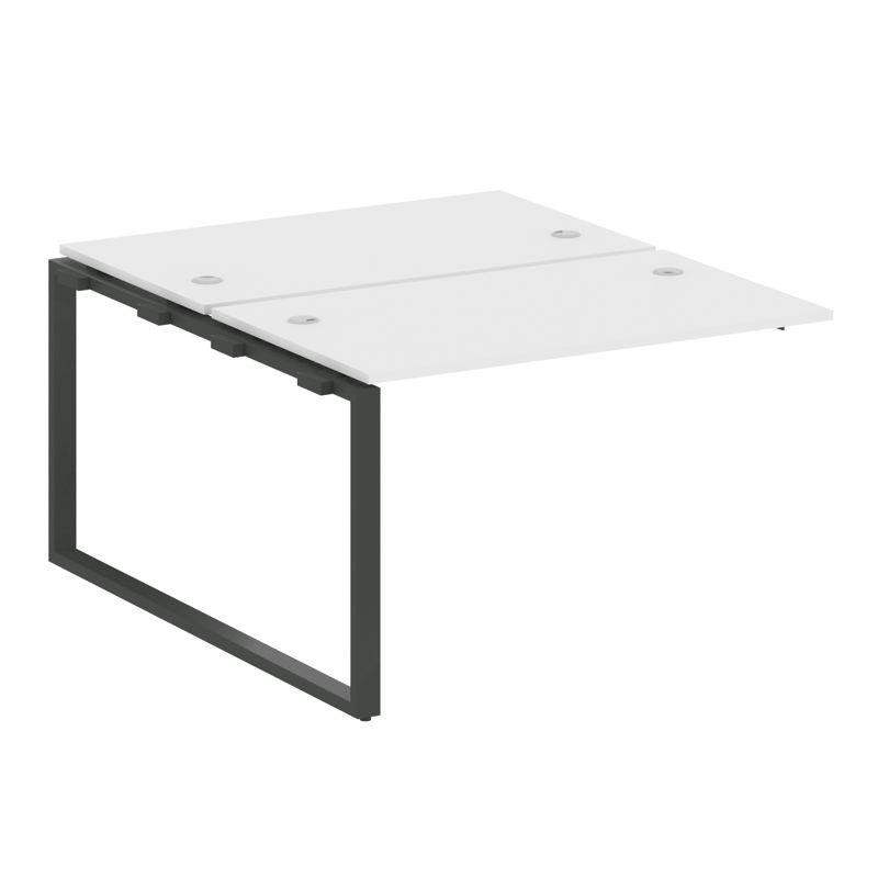 Metal System Проходной элемент рабочей станции на О-образном м/к БО.ПРС-СП-2.2 Белый/Металл Антрацит Metal System Проходной элемент рабочей станции на О-образном м/к БО.ПРС-СП-2.2 Белый/Металл Антрацит