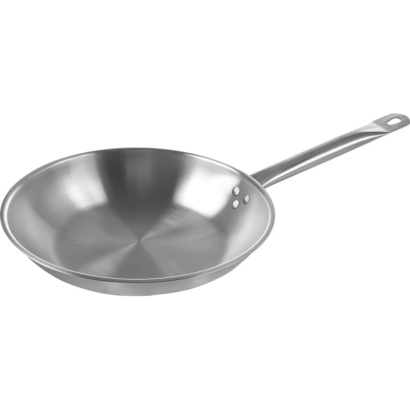 Сковорода d=275/53, нержавеющая сталь, тройное дно, индукция Сковорода d=275/53, нержавеющая сталь, тройное дно, индукция