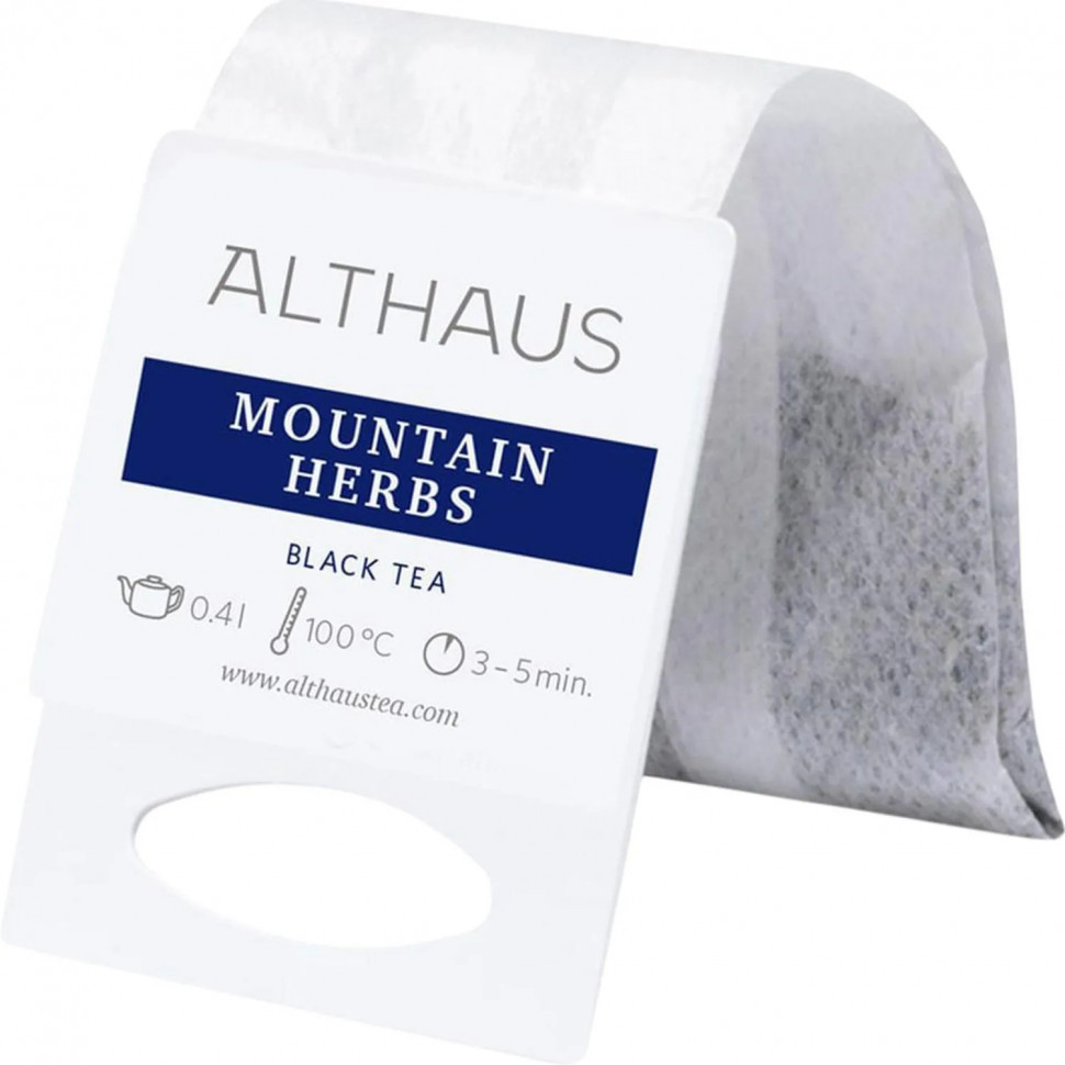 Чай Althaus черный Mountain Herbs Grand Pack, 15штх4г/уп