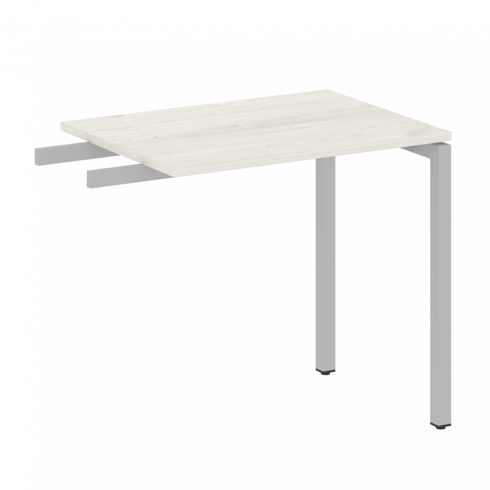 Metal System Quattro Приставной элемент на П-образном м/к 40БП.ПР-2 Дуб Наварра/Металл Серый 800*600 Metal System Quattro Приставной элемент на П-образном м/к 40БП.ПР-2 Дуб Наварра/Металл Серый 800*600