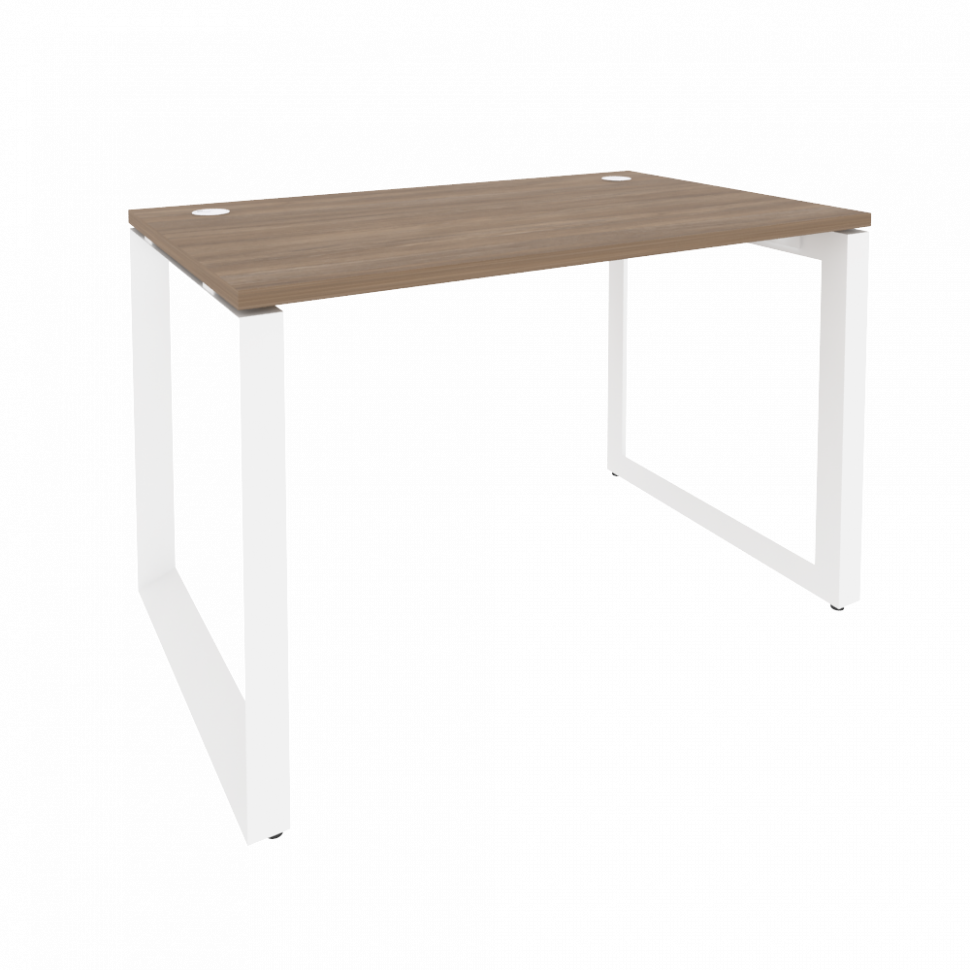 Onix Стол рабочий на О-образном м/к O.MO-SP-2.7 Дуб Аризона/Металл Белый 1180*720*750
