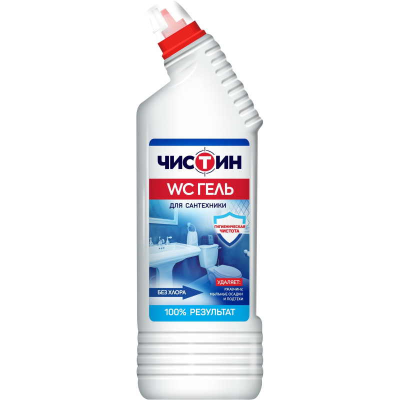 Средство для сантехники Чистин гель, 750гр