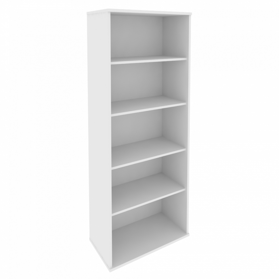 Style Стеллаж Л.СТ-1 Белый 778*410*1980 Style Стеллаж Л.СТ-1 Белый 778*410*1980