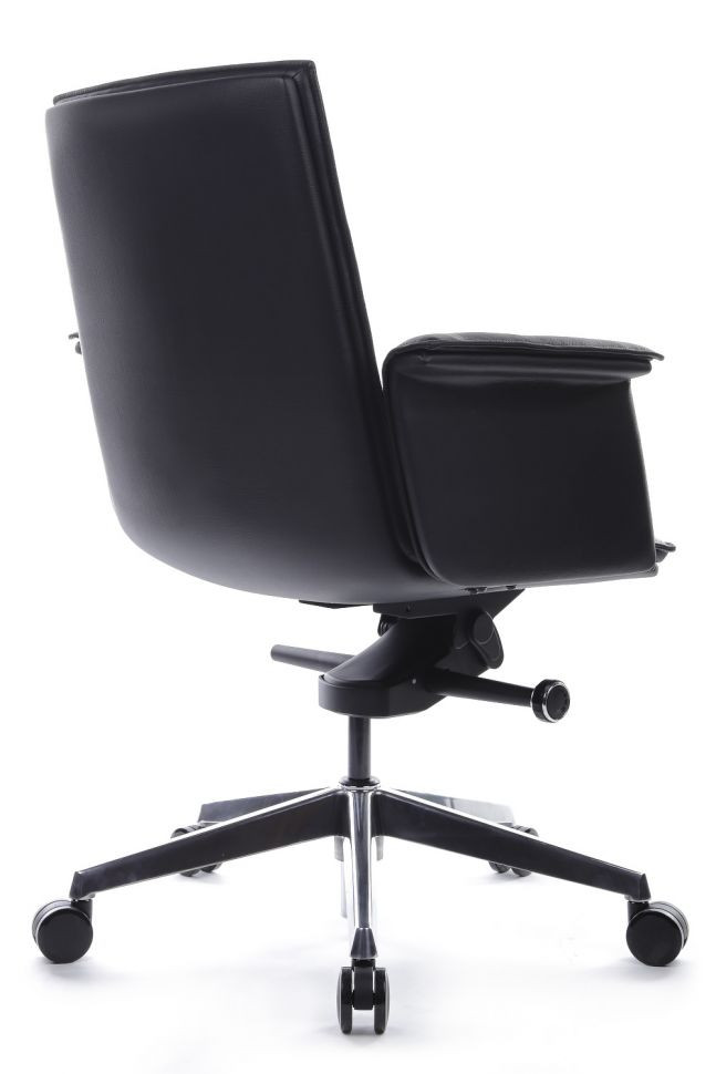 Кресло Rubens-M В1819-2 Чёрный (A8) натуральная кожа 68*68*98-104