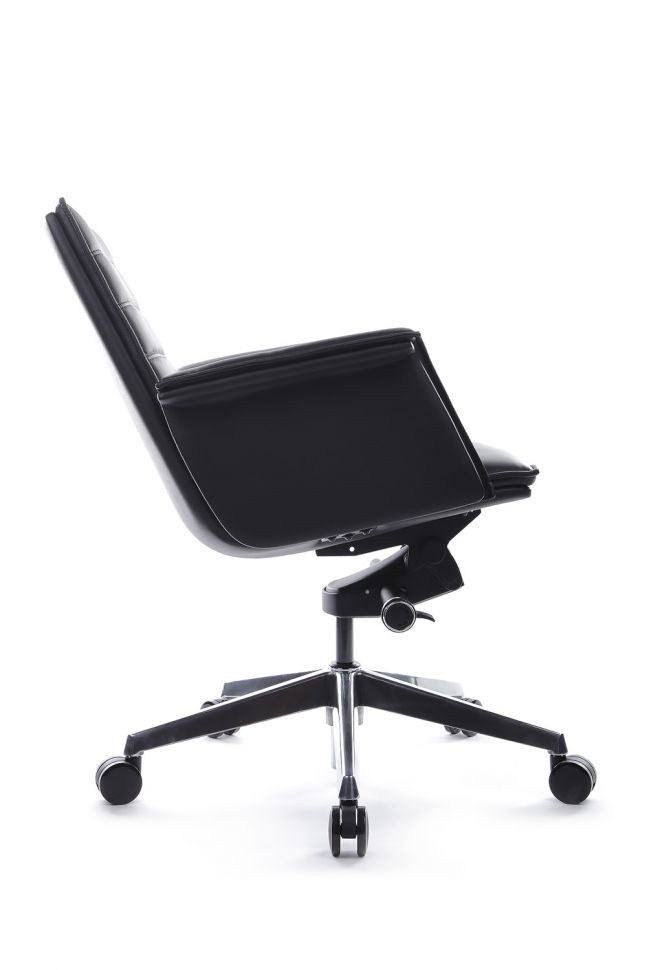 Кресло Rubens-M В1819-2 Чёрный (A8) натуральная кожа 68*68*98-104