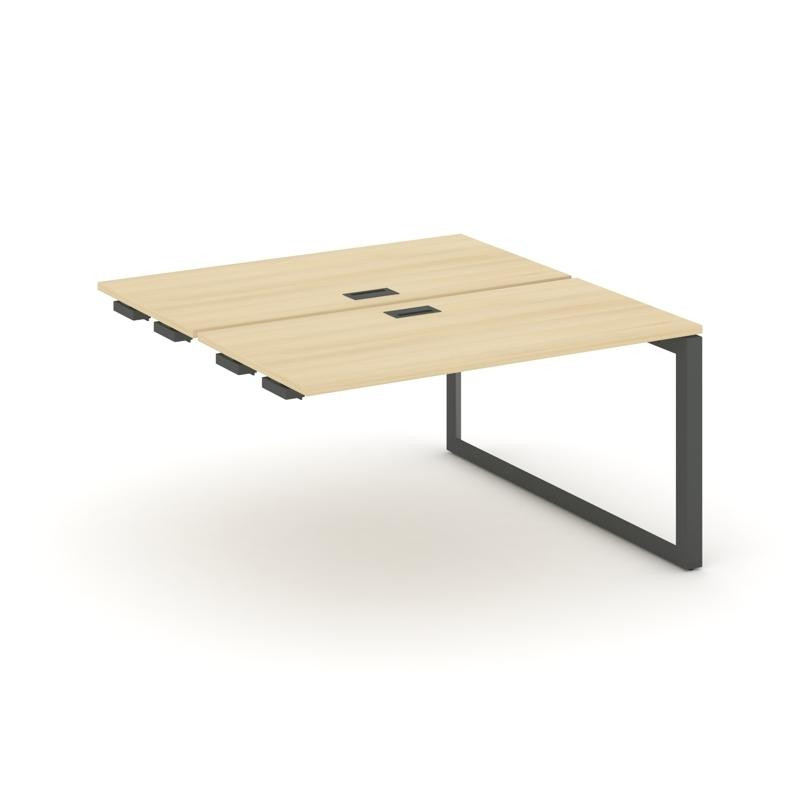 Style Project Стол-приставка к опор. элем. SN-59O.DPRS-002 Акация Лорка/Металл Антрацит/Черный Заглу