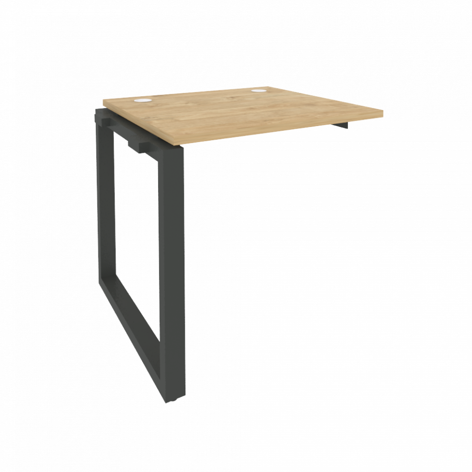 Onix Наборный элемент рабочей станции на О-образном м/к O.MO-1.NRS-0.7 Тиквуд Светлый/Металл Антраци