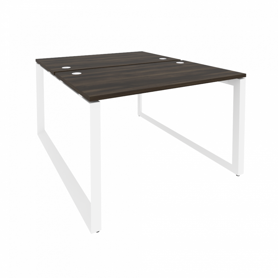 Onix Рабочая станция на О-образном м/к O.MO-D.RS-2.2.7 Дуб Мали/Металл Белый 1180*1475*750