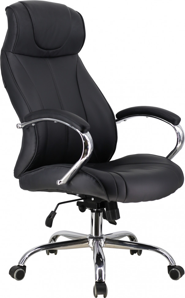 Кресло руководителя Everprof Forum (Форум) TM Экокожа Черный