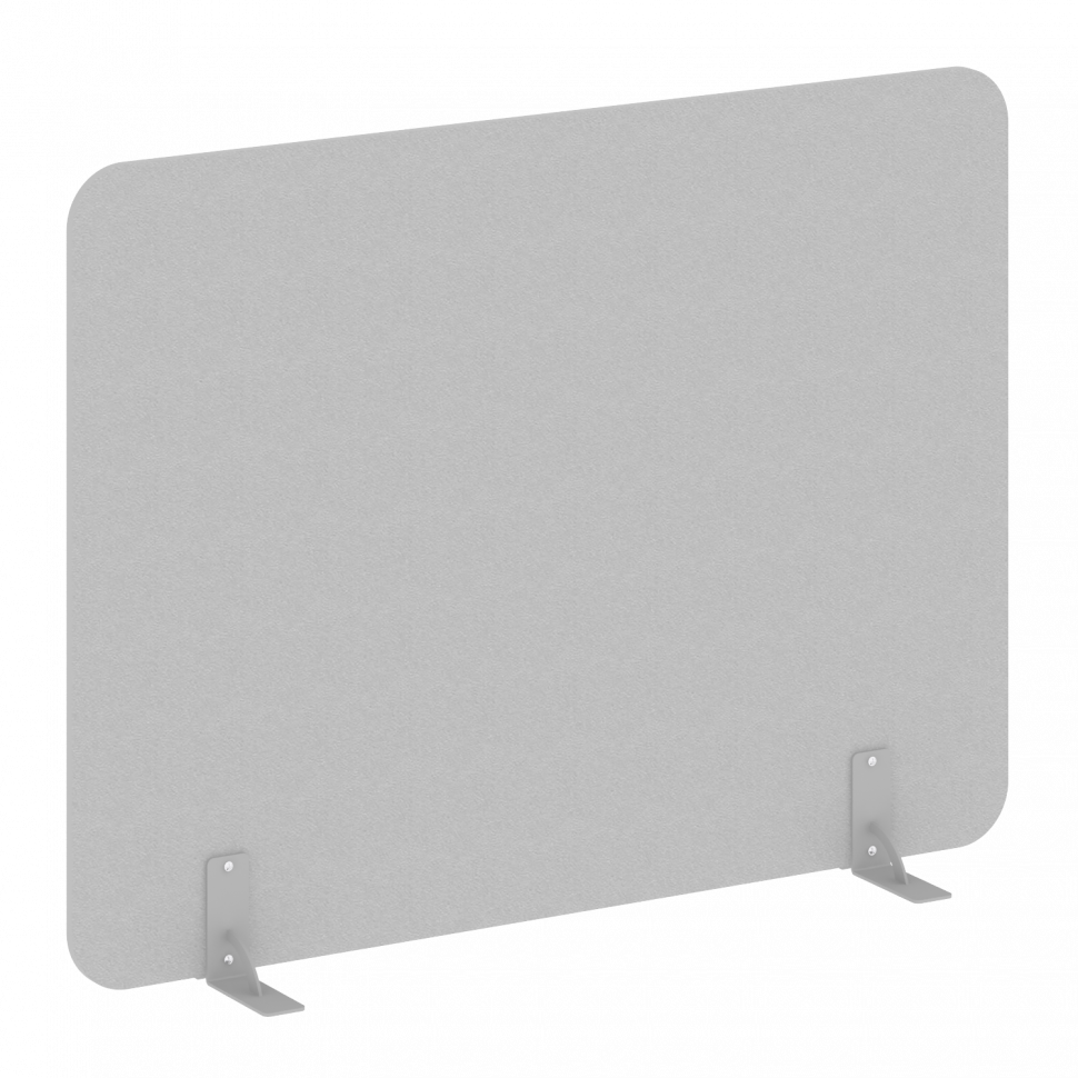 R-line Перегородки на металлических опорах на фетровых подпятниках DP.F-160-120 Серый/Металл Серый 1