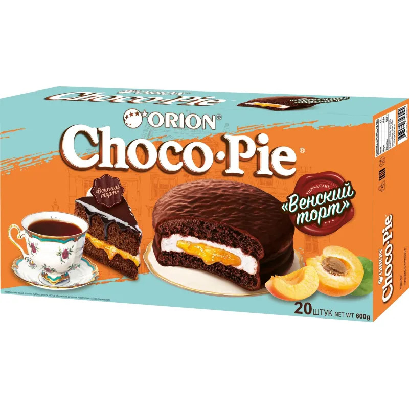 Пирожное Choco Pie VIENNA CAKE (Венский торт), 600г