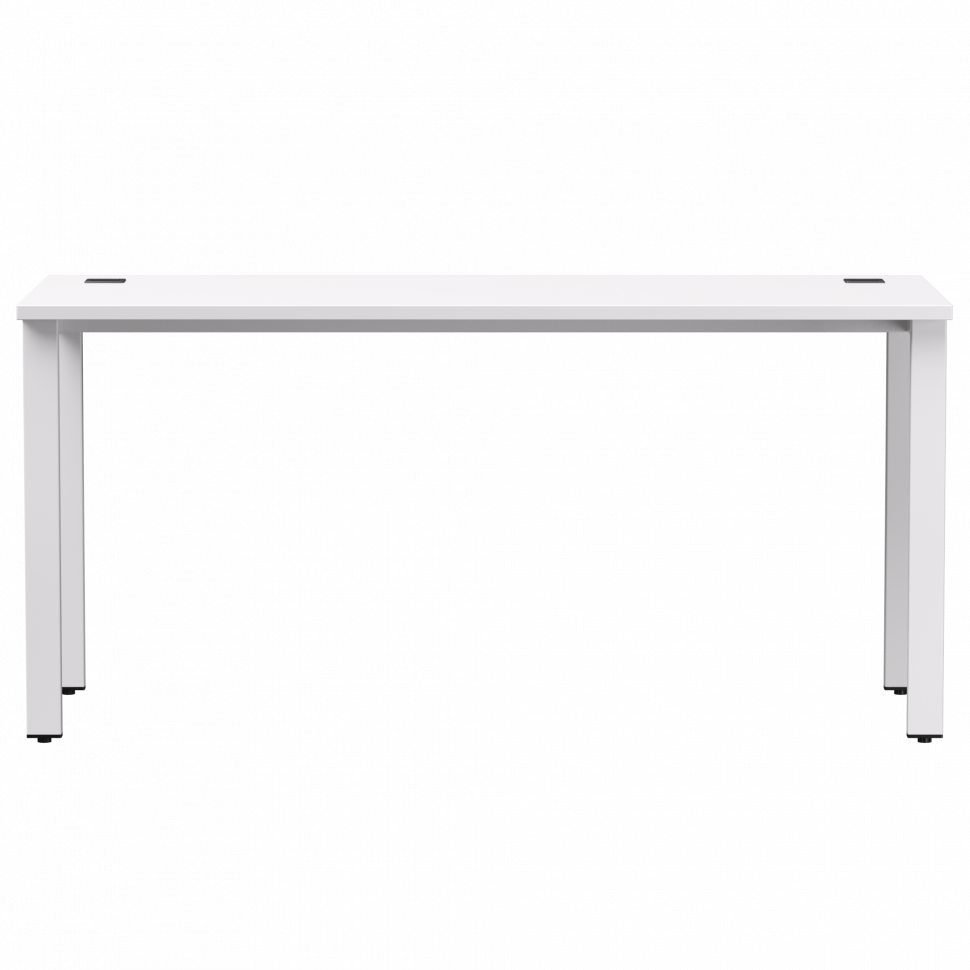 Стол прямой Everprof EVO (ЭВО) на металлокаркасе 1580х670х755 мм Белый/Белый