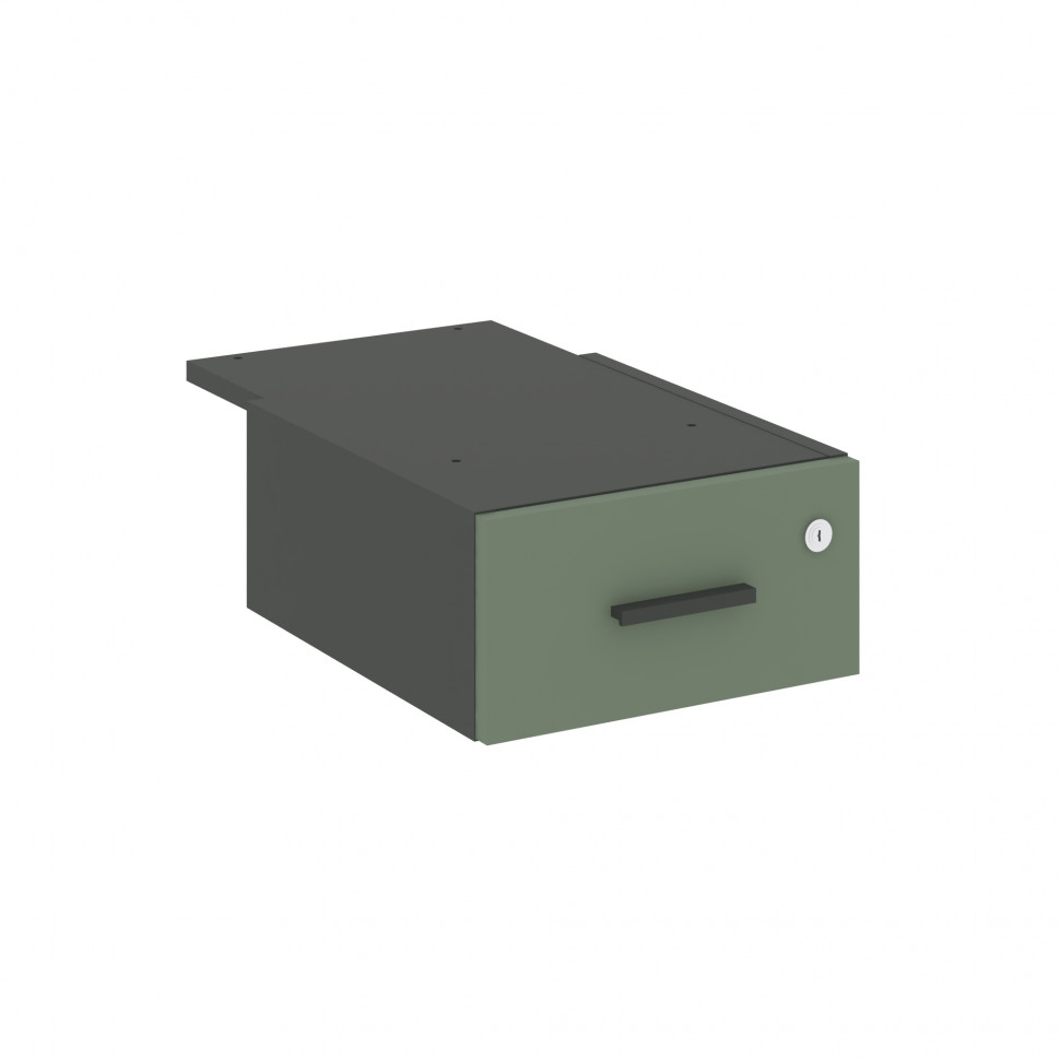 Concept Тумба с 1 ящ. CN.PT-003 A Кобо/Антрацит 347*573*169 Concept Тумба с 1 ящ. CN.PT-003 A Кобо/Антрацит 347*573*169