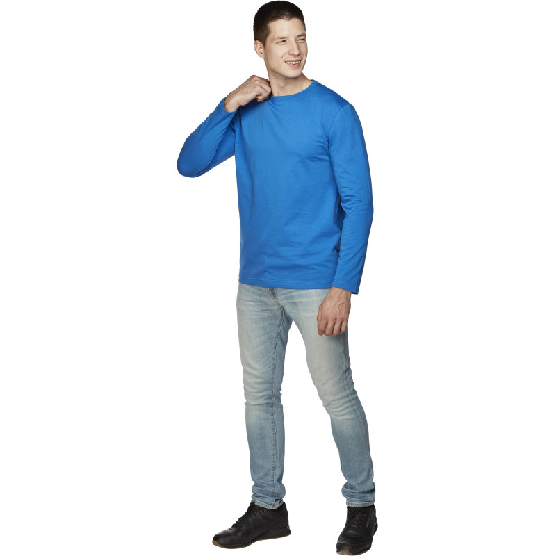 Футболка (160 г.) с длинным рукавом вас.(S)