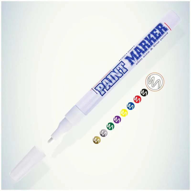 Маркер лаковый MunHwa 2 мм белый