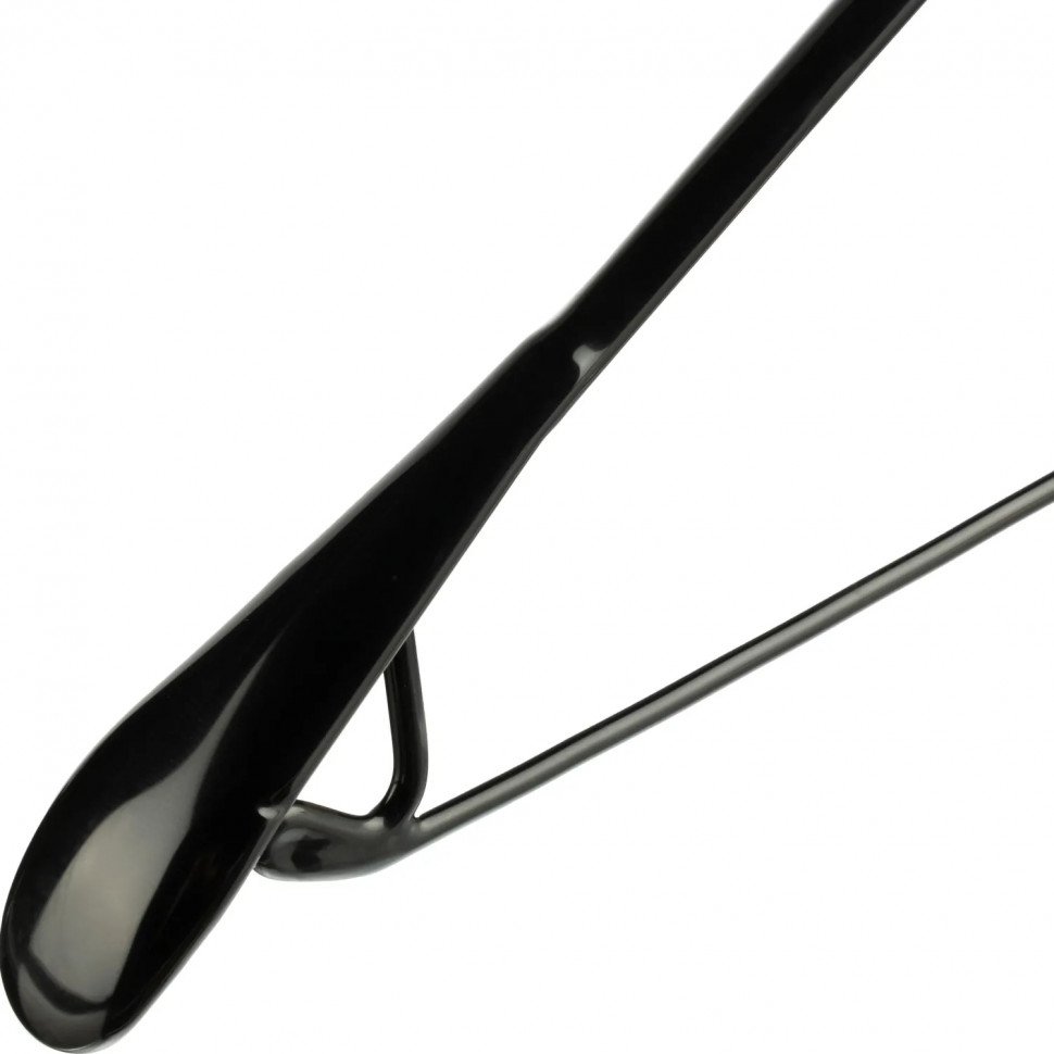 Вешалка-плечики WW_MHP016/HD607 металл,покрыто ПВХ, черн