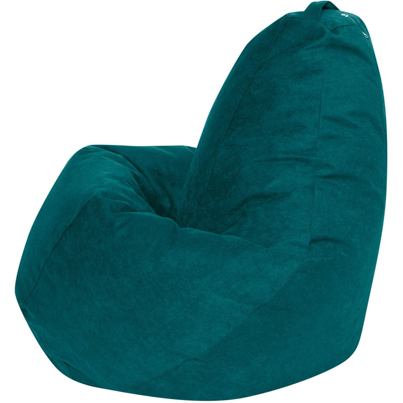 Кресло - мешок 0MX_ЭТ_125x85, ткань велюр, нефритовый