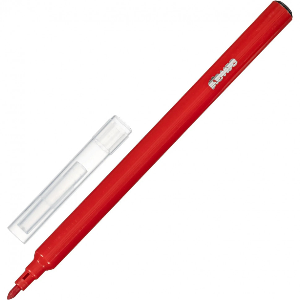 Фломастеры Комус Класс Максики 18 цветов, КЛАССИЧЕСКИЕ, ПВХ-упаковка