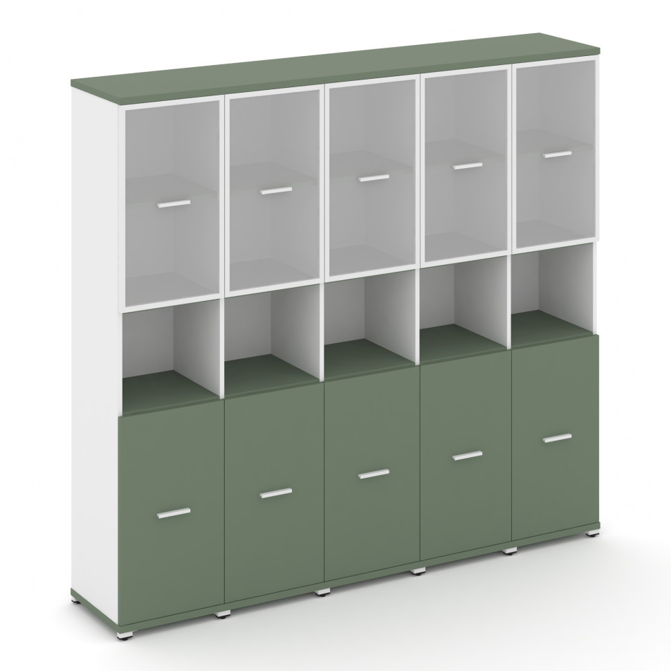 Concept Шкаф 5 узких секций, 5 ниш CN.STU-553 RMW W Кобо/Белый Бриллиант/Металл Белый/Сатин 2084*420 Concept Шкаф 5 узких секций, 5 ниш CN.STU-553 RMW W Кобо/Белый Бриллиант/Металл Белый/Сатин 2084*420