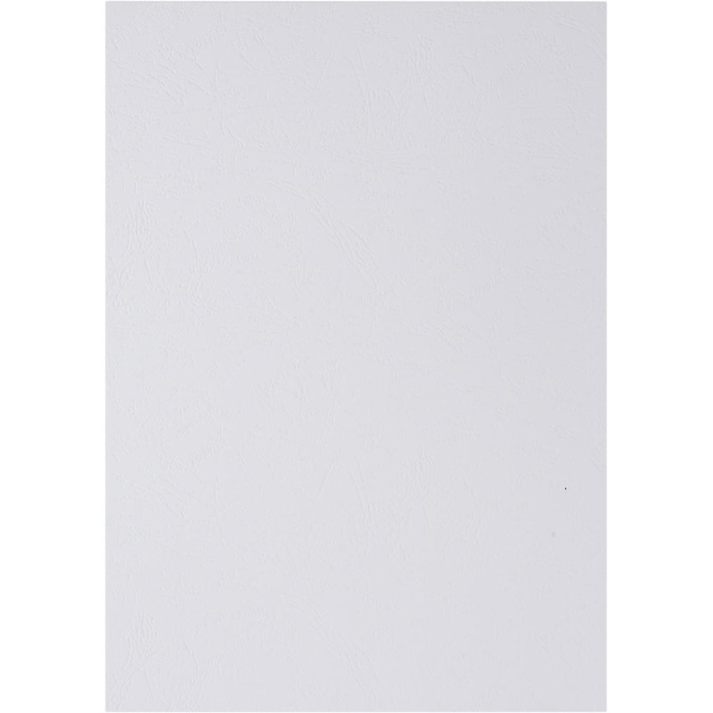 Обложки для переплета картонные Promega office бел.кожаА4,230г/м2,100шт/уп.