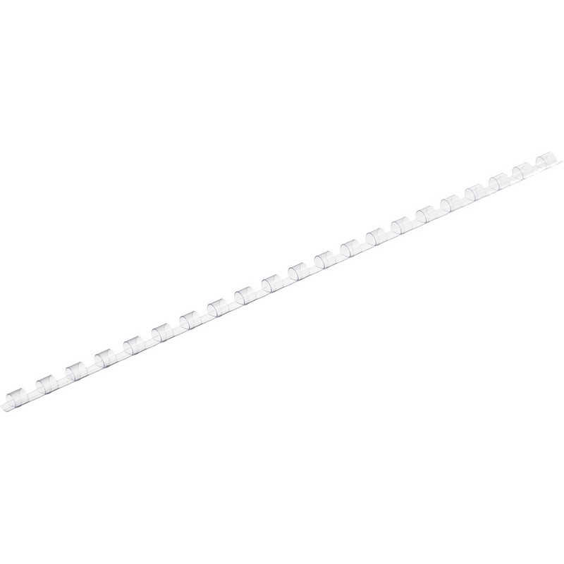 Пружины для переплета пластиковые Promega office 6мм прозр. 100шт/уп.