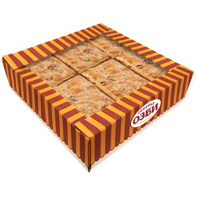 Печенье  Семейка ОЗБИ с изюмом, яблоком и корицей 360г