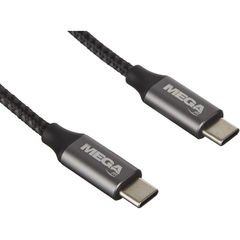 Кабель ProMega U178, 100W, 5A, 1м, Type-C to Type-C, for MacBook, черный