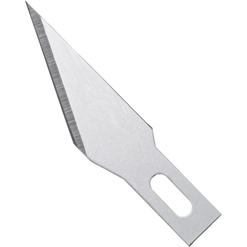 Лезвие для ножей макетных запасное TOPFORT 5,9мм,сталь SK5,10шт/уп