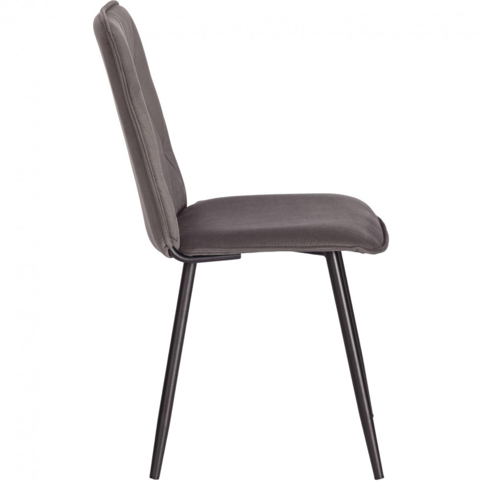 Стул Комус Мебель FRANK велюр, 47х54х86, серый