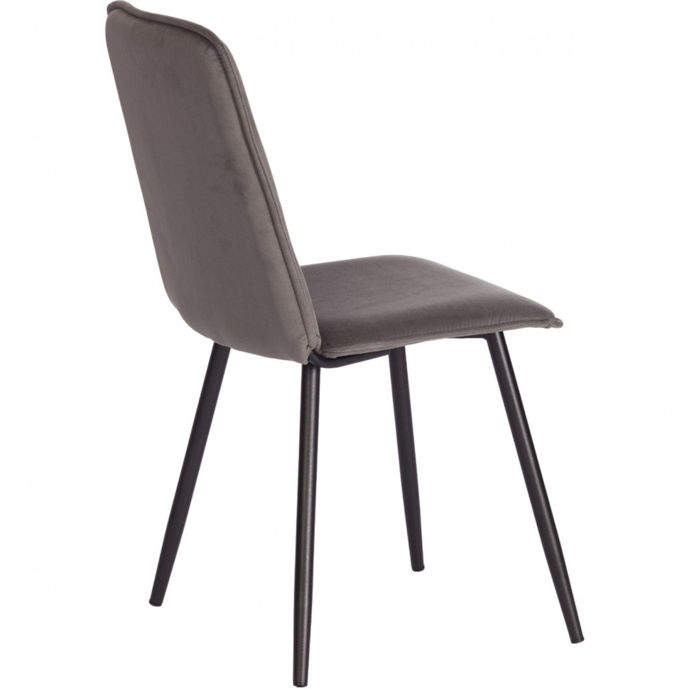Стул Комус Мебель FRANK велюр, 47х54х86, серый