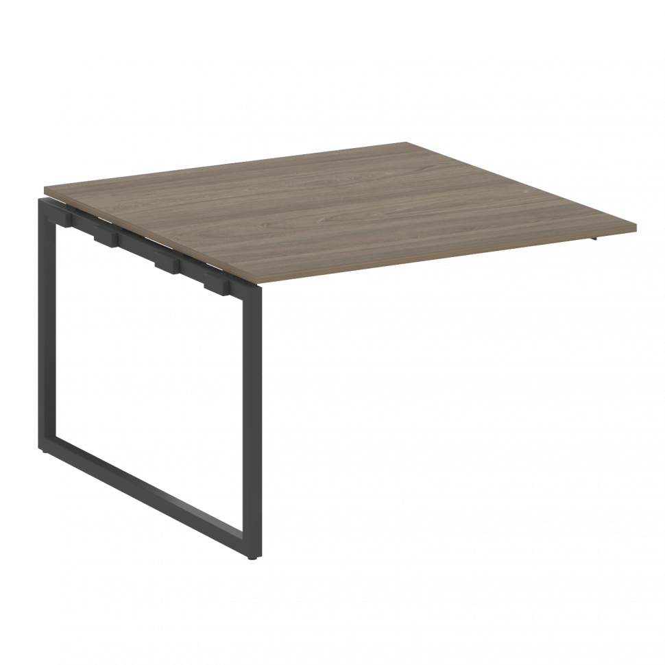 Metal System Quattro Проходной элемент перег. стола на О-образном м/к 40БО.ППРГ-2 Вяз Благородный/Ме