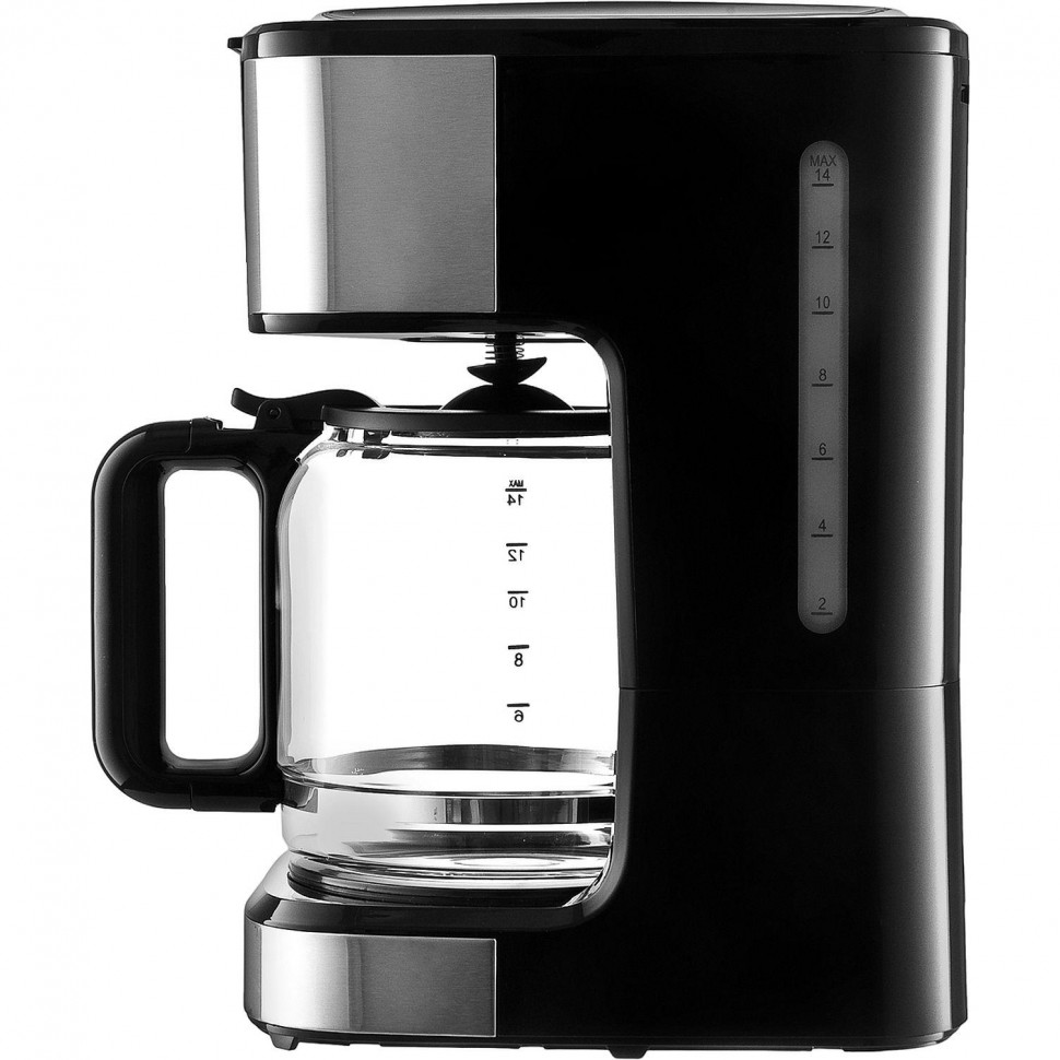 Кофеварка BRAYER 1124BR,900Вт,1,8л,нейлон.съем.фильтр,автоотк,противокап