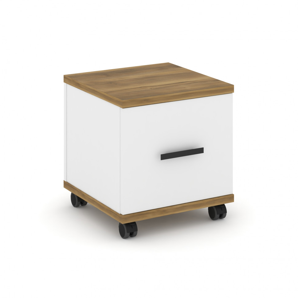 Concept Тумба мобильная 1 распаш. фасад CN.TUM-007 B Сандал Янтарный/Белый Бриллиант/Металл Черный 4 Concept Тумба мобильная 1 распаш. фасад CN.TUM-007 B Сандал Янтарный/Белый Бриллиант/Металл Черный 4